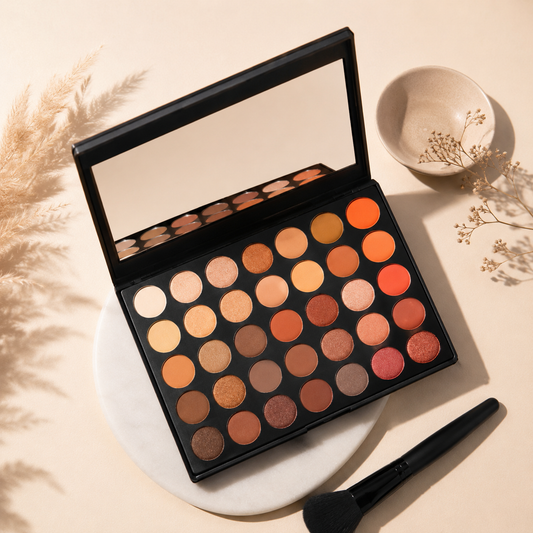 35-Color Eyeshadow Palette by VIAI BEAUTY
