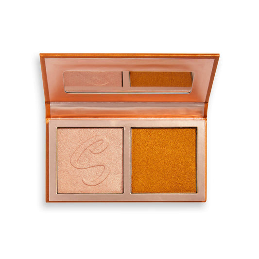 Duo Highlighting Palette - Honey Glaze by VIAI BEAUTY