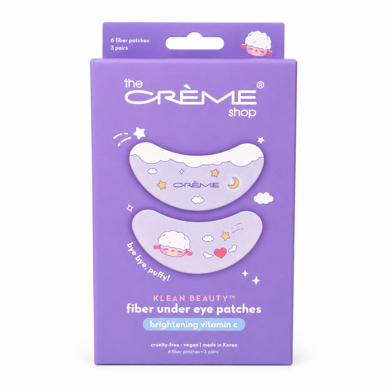 Bye Bye, Puffy! - Brightening Vitamin C (6 Fiber Patches)