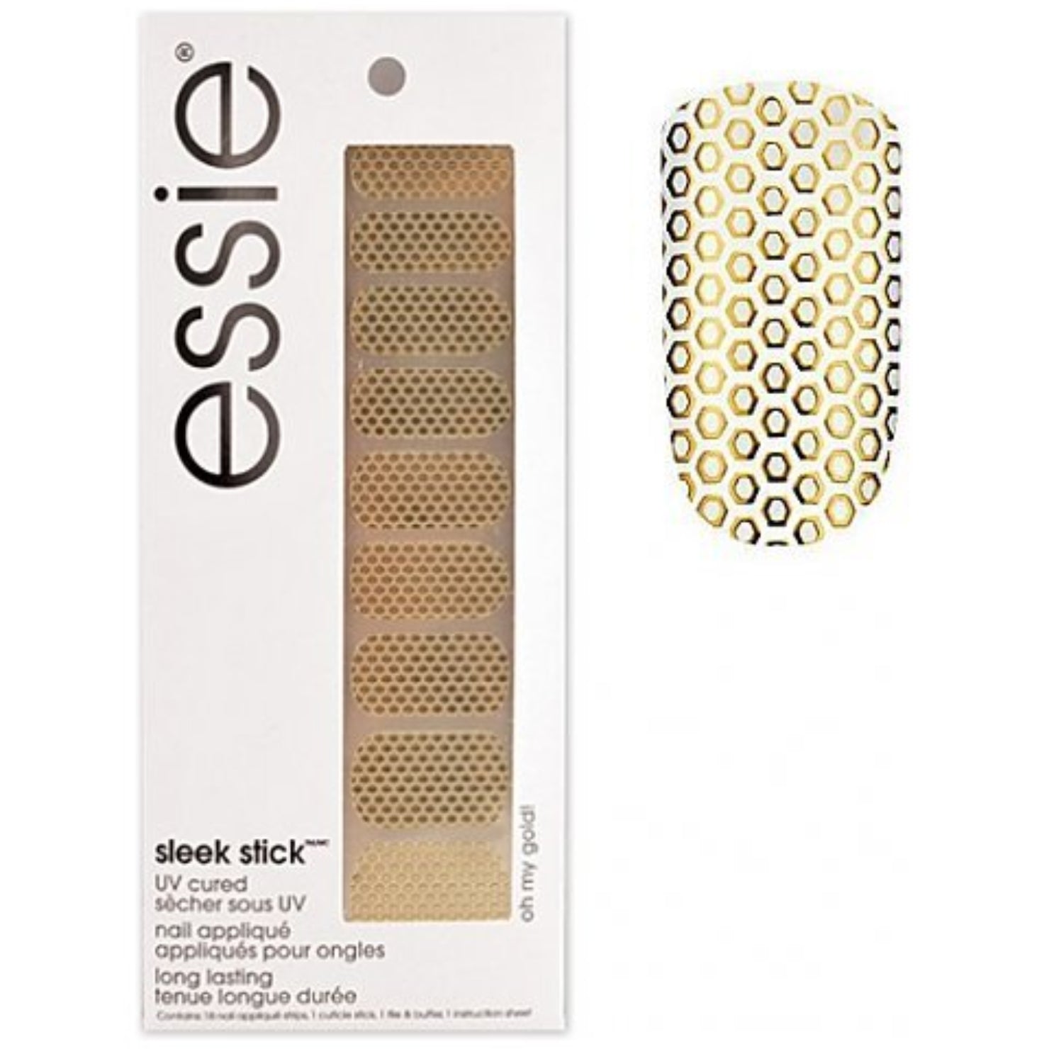 Sleek Stick 18 Nail Applique Strips by VIAI BEAUTY