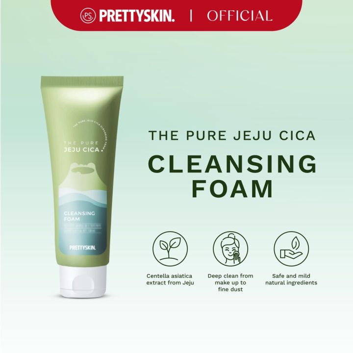 The Pure Jeju Cica Cleansing Foam