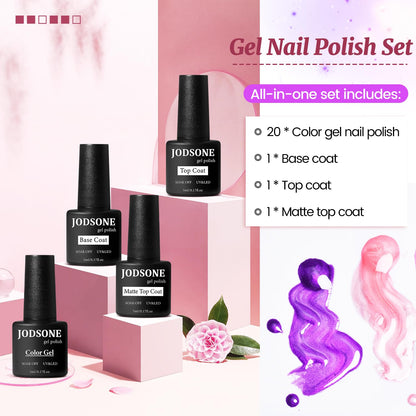 Gel Nail Polish 20+3
