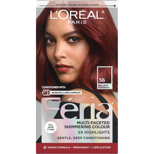 Shimmering Permanent Hair