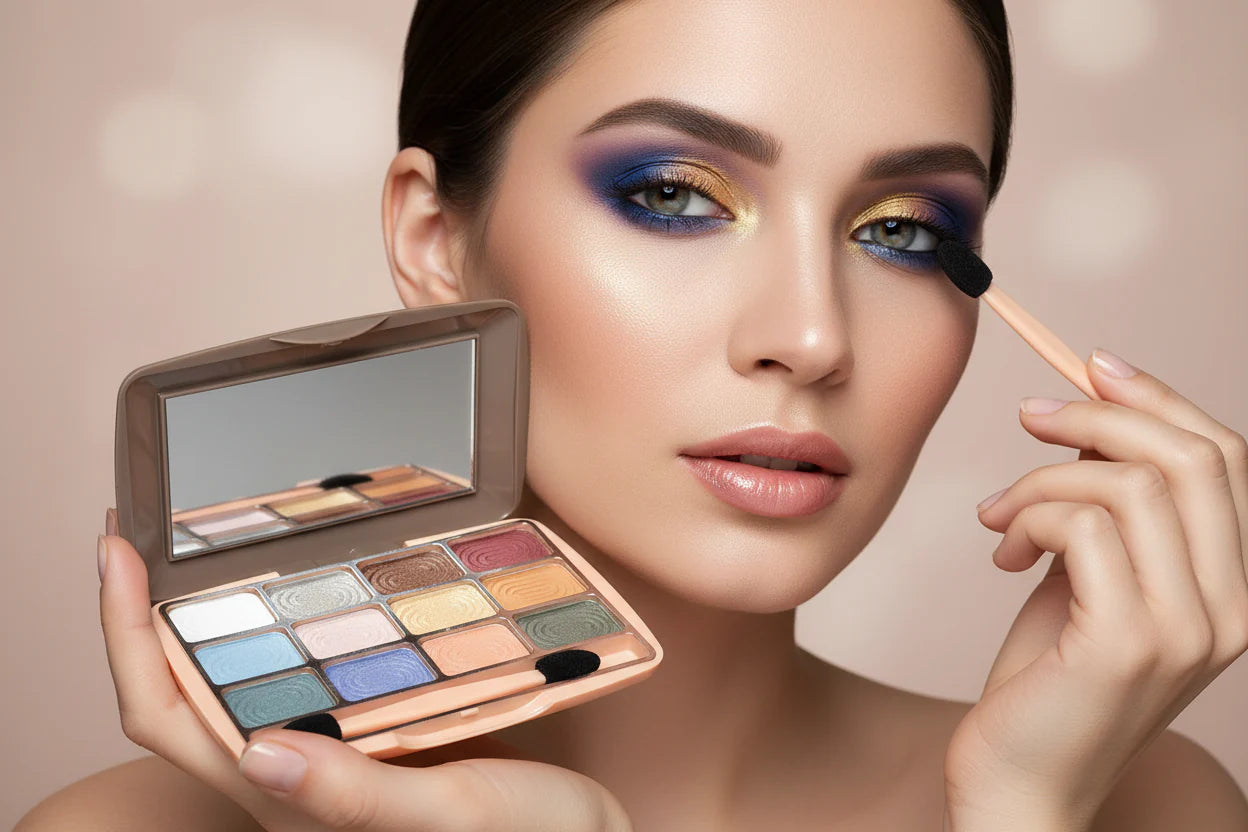 12 Color Eyeshadow Palette by VIAI BEAUTY