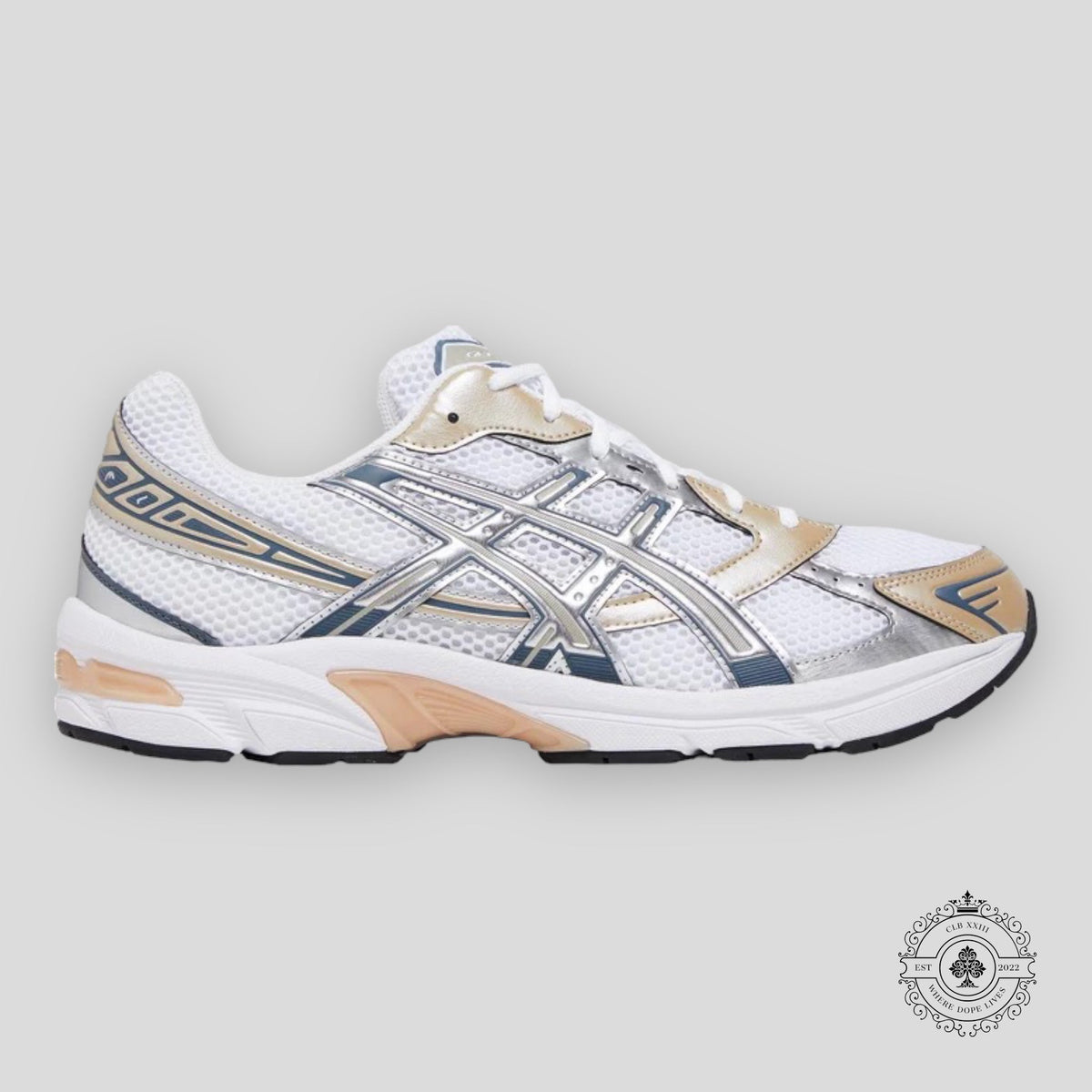 Asics Gel-1130 White Wood Crepe by CLB XXIII