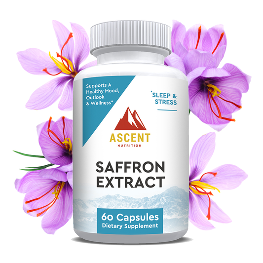 Saffron Extract, 60 Capsules, 88.5 mg by Ascent Nutrition