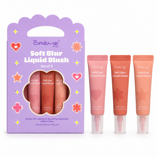 Soft Blur Liquid Blush - Centella & Nourishing (Set of 3)