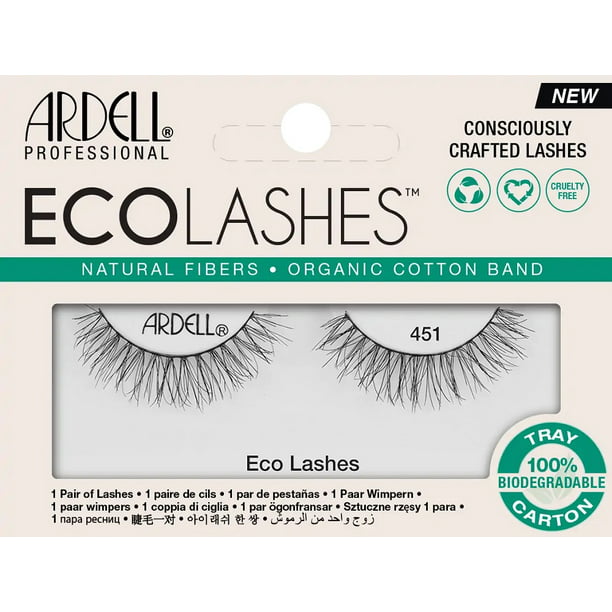 Natural Fibers Eco Lashes by VIAI BEAUTY