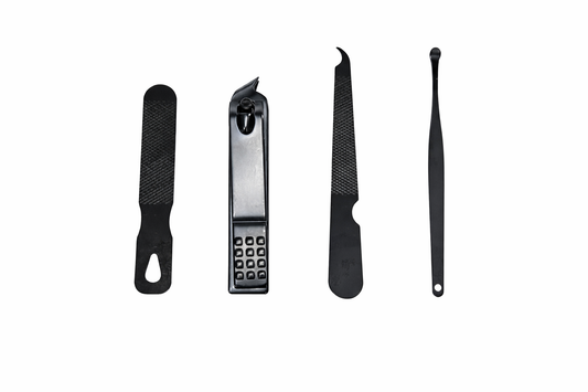 Salon Quality 4 Piece Manicure Kit - Travel Size