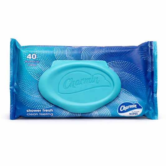 Flushable Wipes - 40 wipes by VIAI BEAUTY