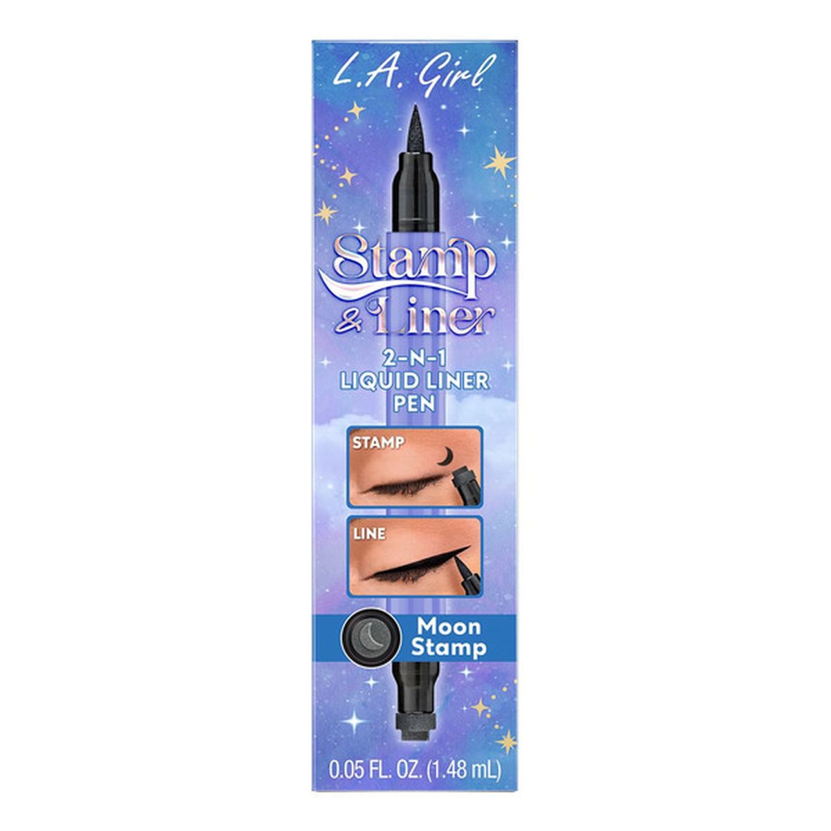 2-N-1 Stamp & Liner Liquid Pen by VIAI BEAUTY
